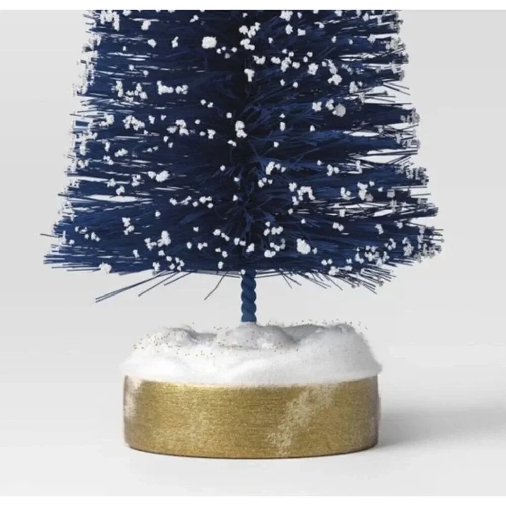 Target Threshold™ Christmas Set of 12 Mini Bottle Brush Trees Decor Multicolor